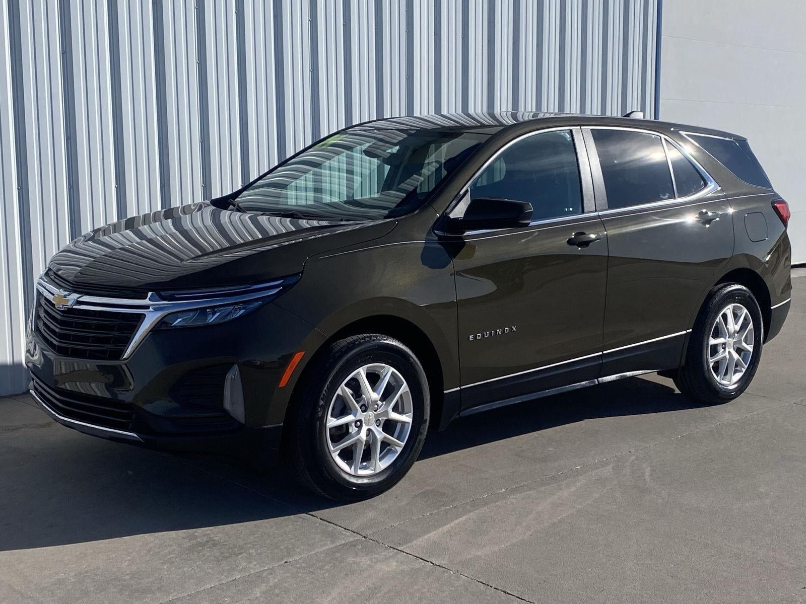 2024 Chevrolet Equinox LT in Harvest Bronze Metallic — front three-quarter view
