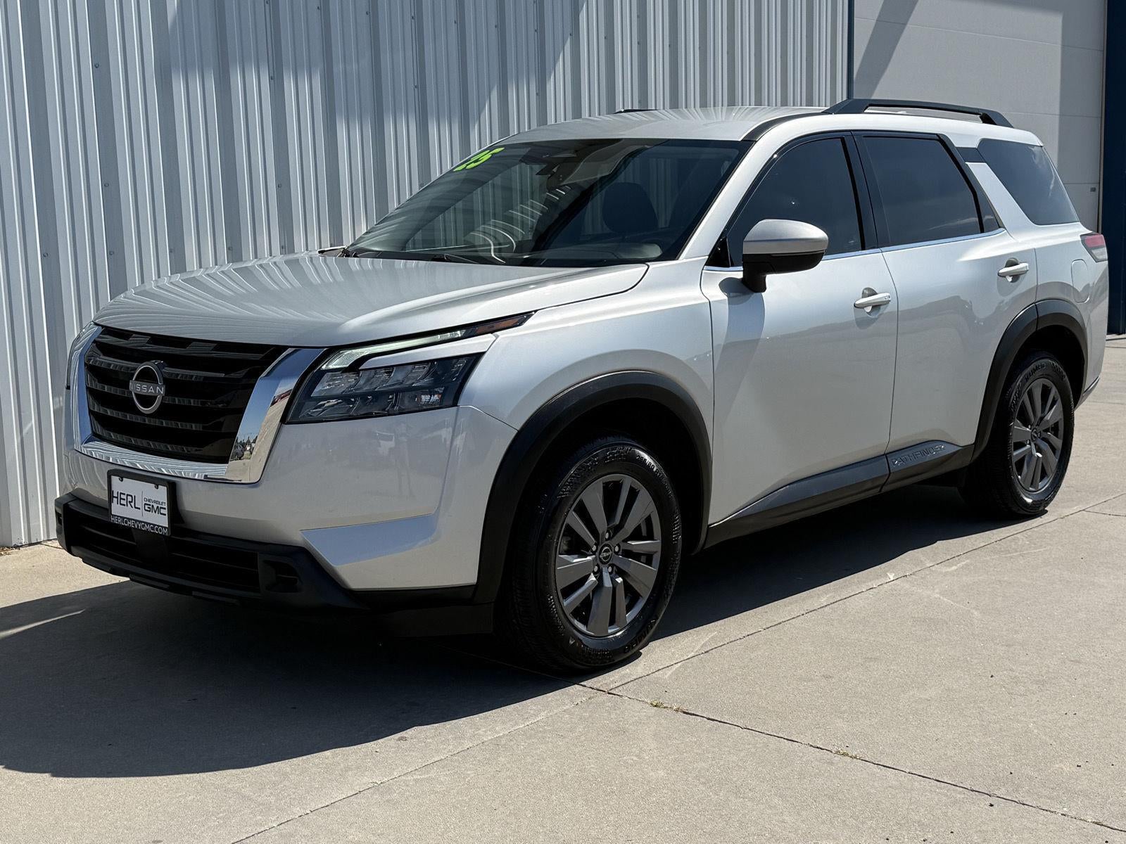 2025 Nissan Pathfinder SV in Other — front three-quarter view